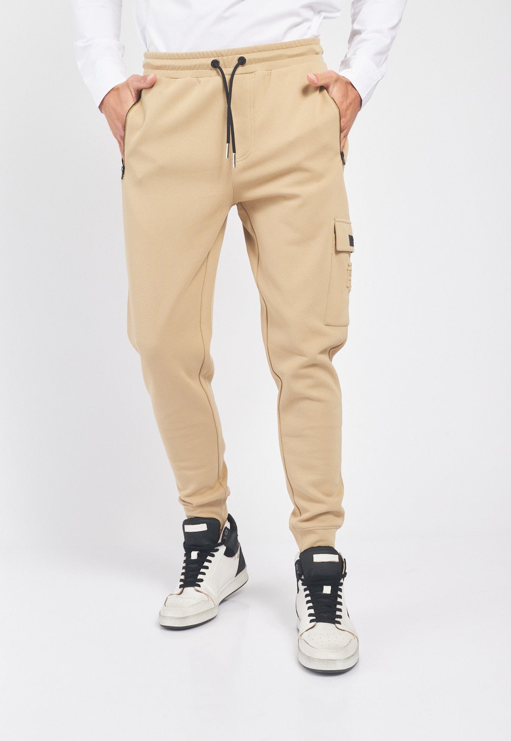 מכנסי טרנינג עם כיס ירך גברים - Replay