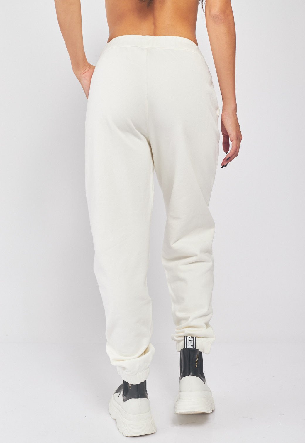 מכנסי טרנינג עם כיסים נשים - Replay