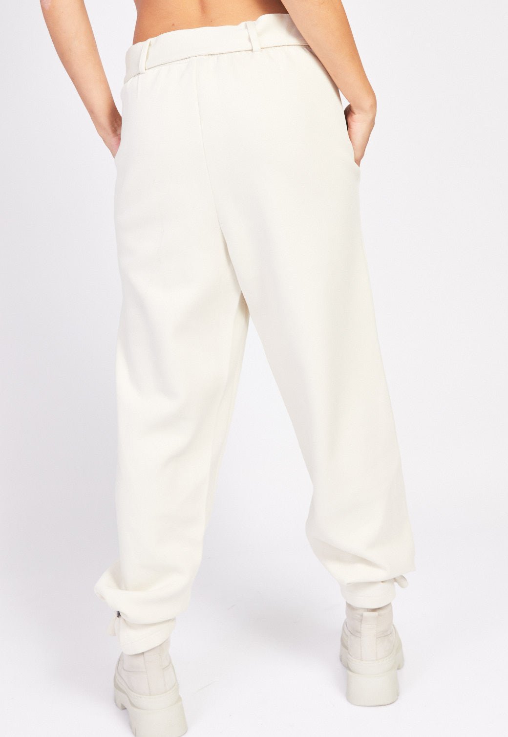 מכנסי טרנינג עם קשירת מותן נשים - Replay