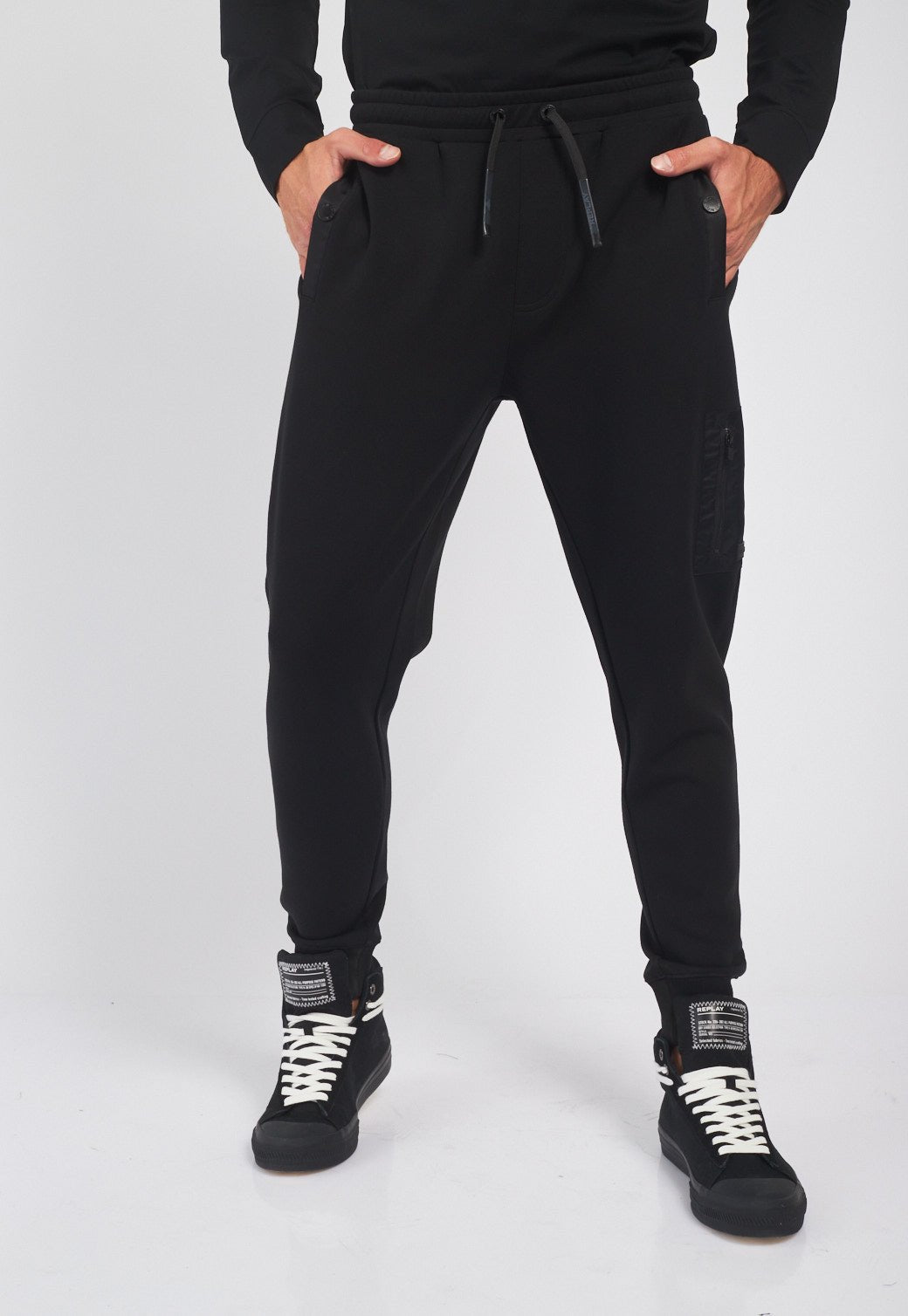 מכנסי טרנינג וולור גברים - Replay