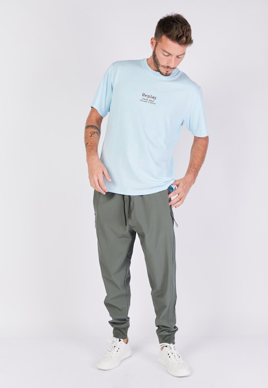 מכנסיים ארוכים 4Way לגברים - Replay