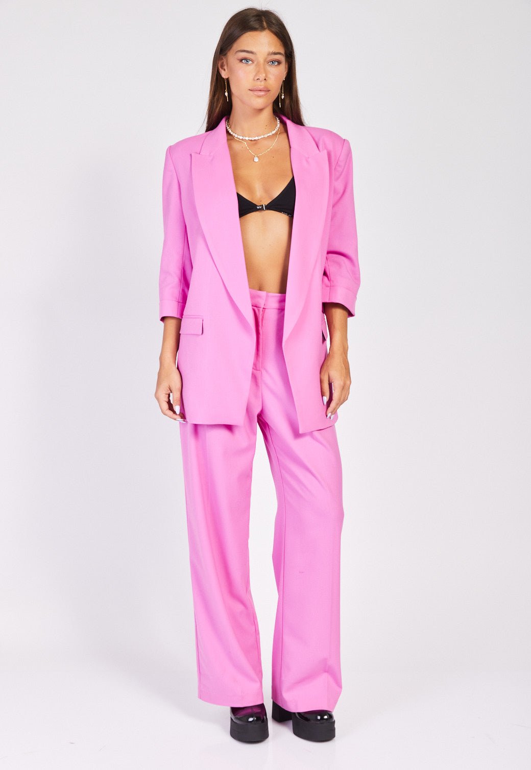 מכנסיים ארוכים מחוייטים נשים - Replay