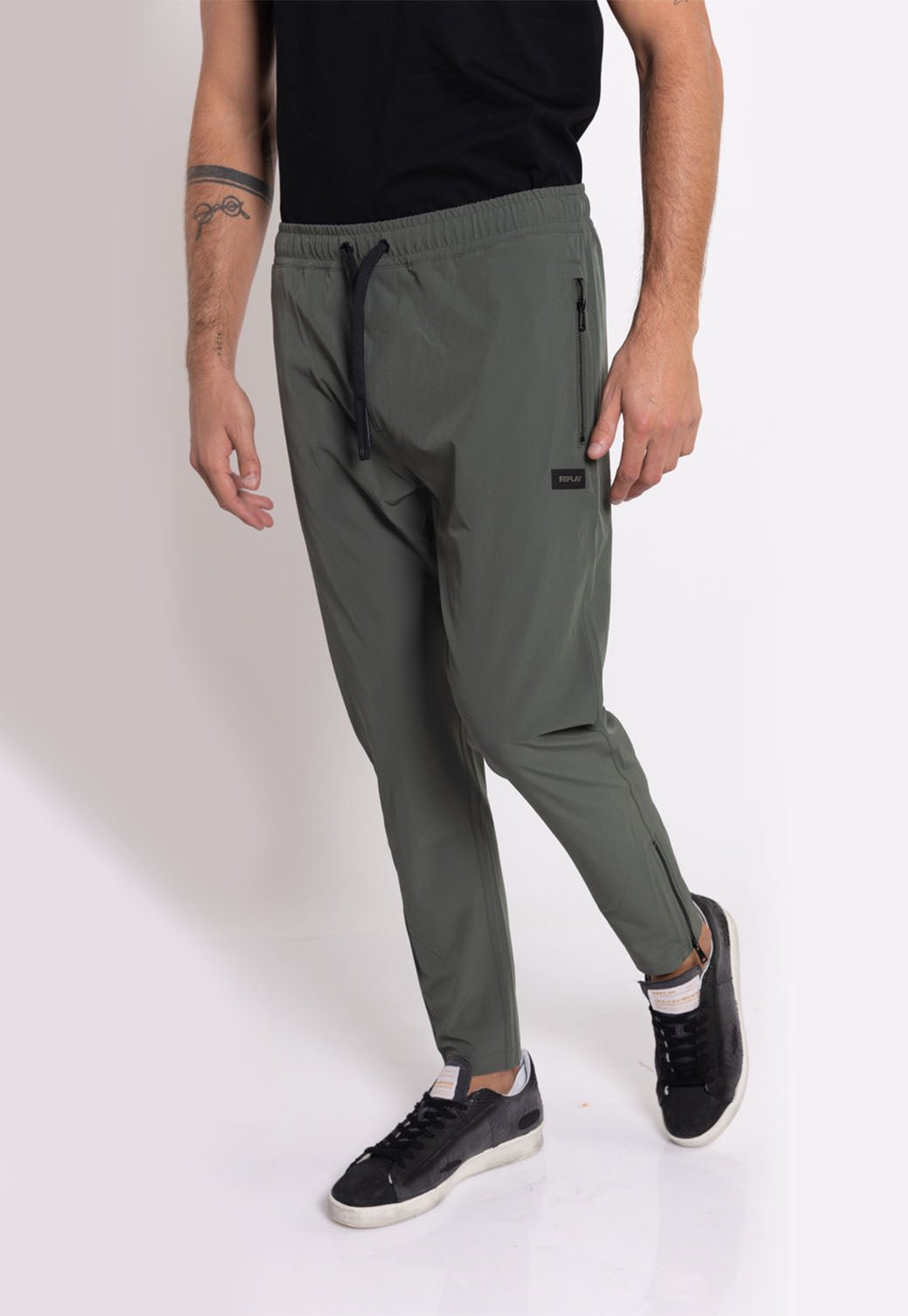 מכנסיים עם רוכסן גברים - Replay