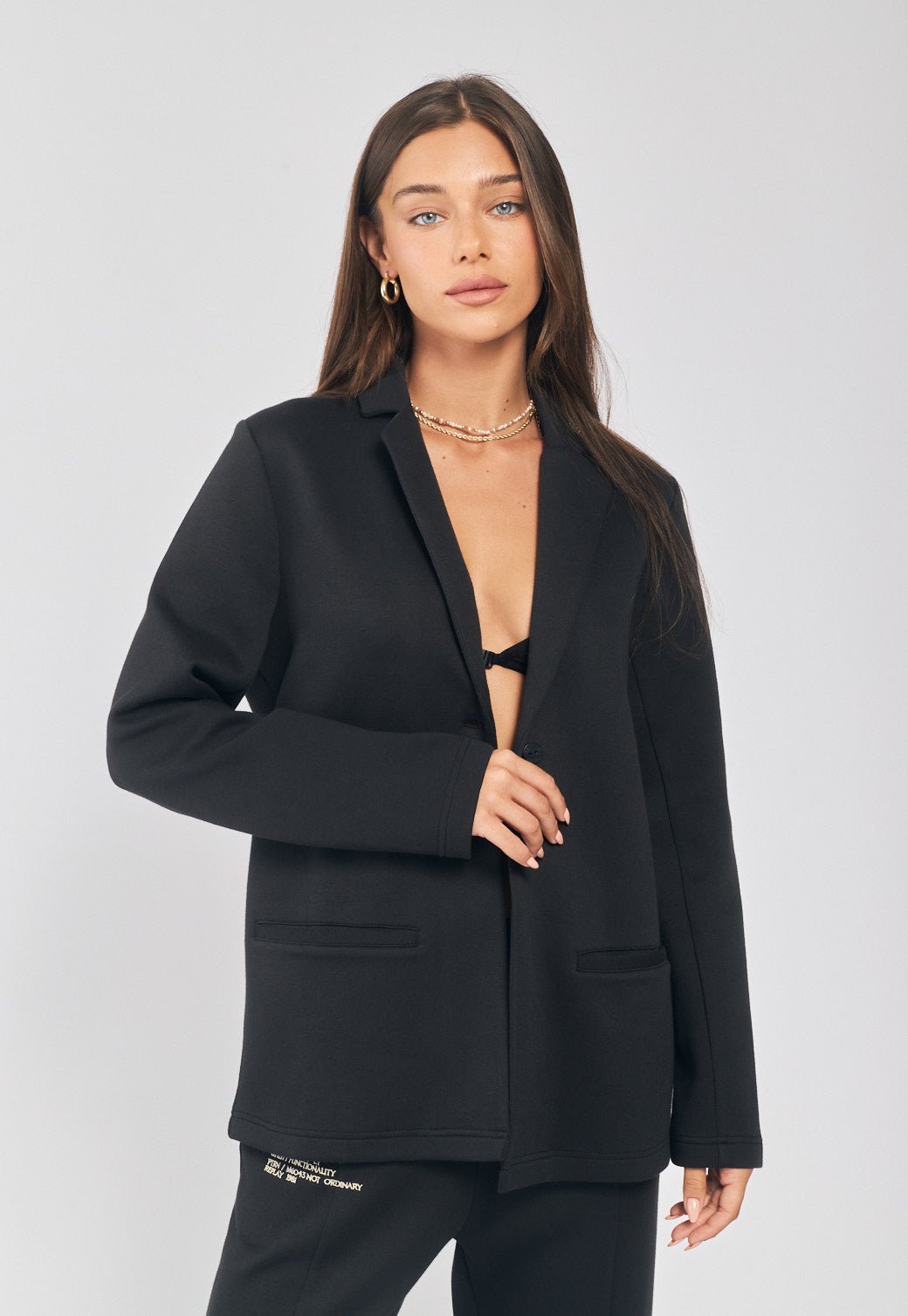 מכנסיים מתרחבים עם שסע נשים - Replay