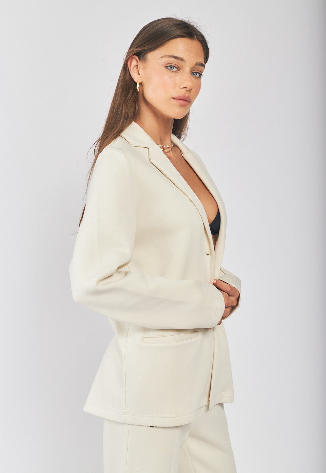 מכנסיים מתרחבים עם שסע נשים - Replay