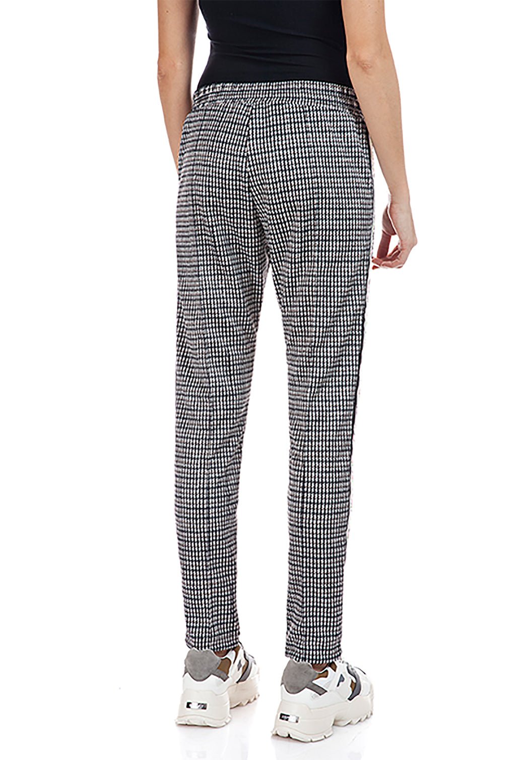 משובץ עם פסים בצד נשים - Replay