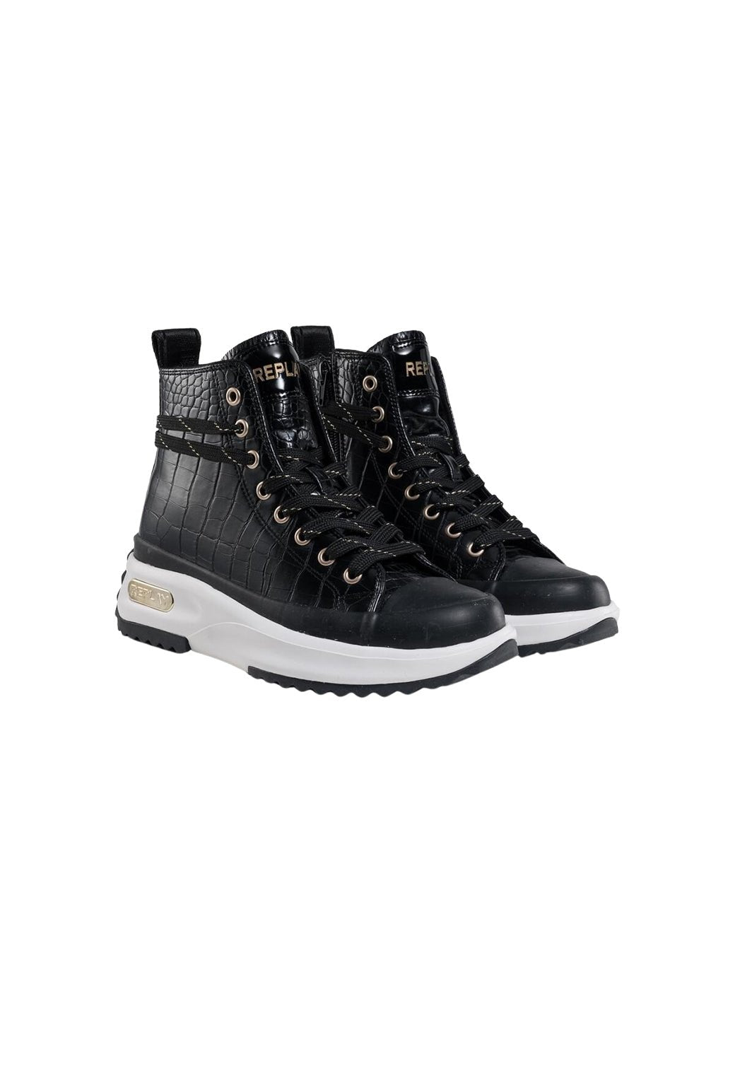 סניקרס גבוהות Aqua Cocco נשים - Replay