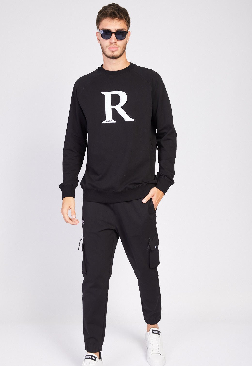 סווטשירט אר פלאפית גברים - Replay