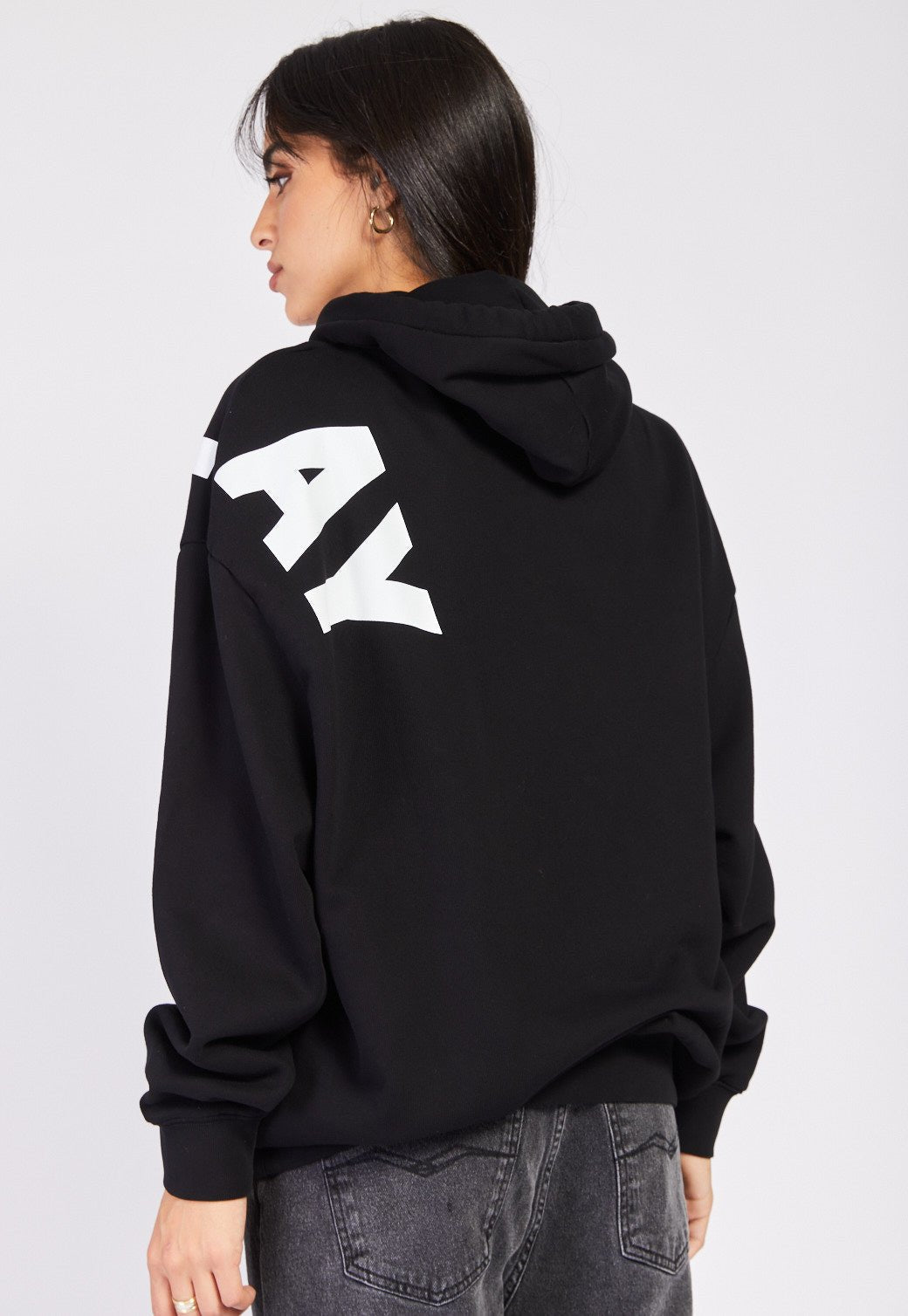 סווטשירט פוטר אוברסייז נשים - Replay