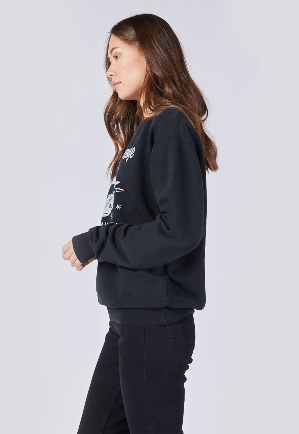 סווטשירט עם הדפס רצועה נשים - Replay