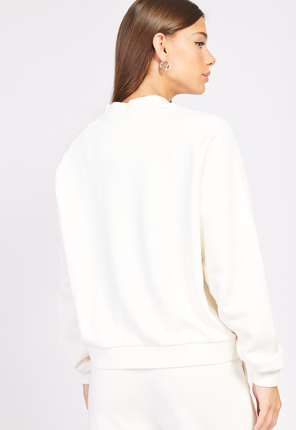 סווטשירט עם רקמת כיתוב נשים - Replay