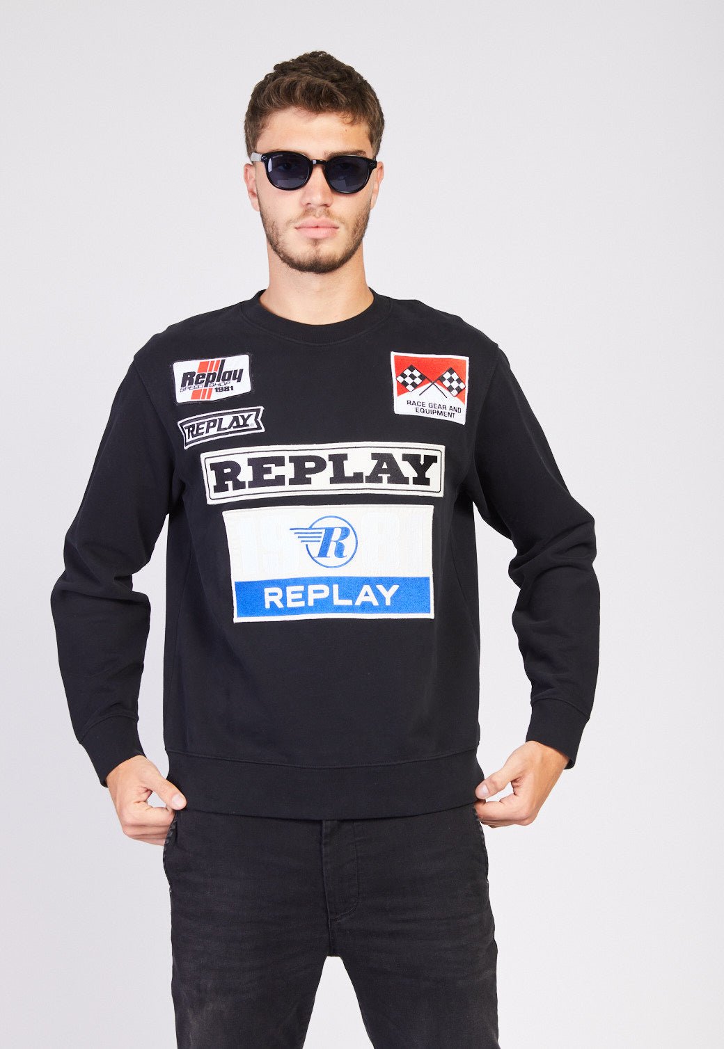 סווטשירט טרי פורמולה גברים - Replay