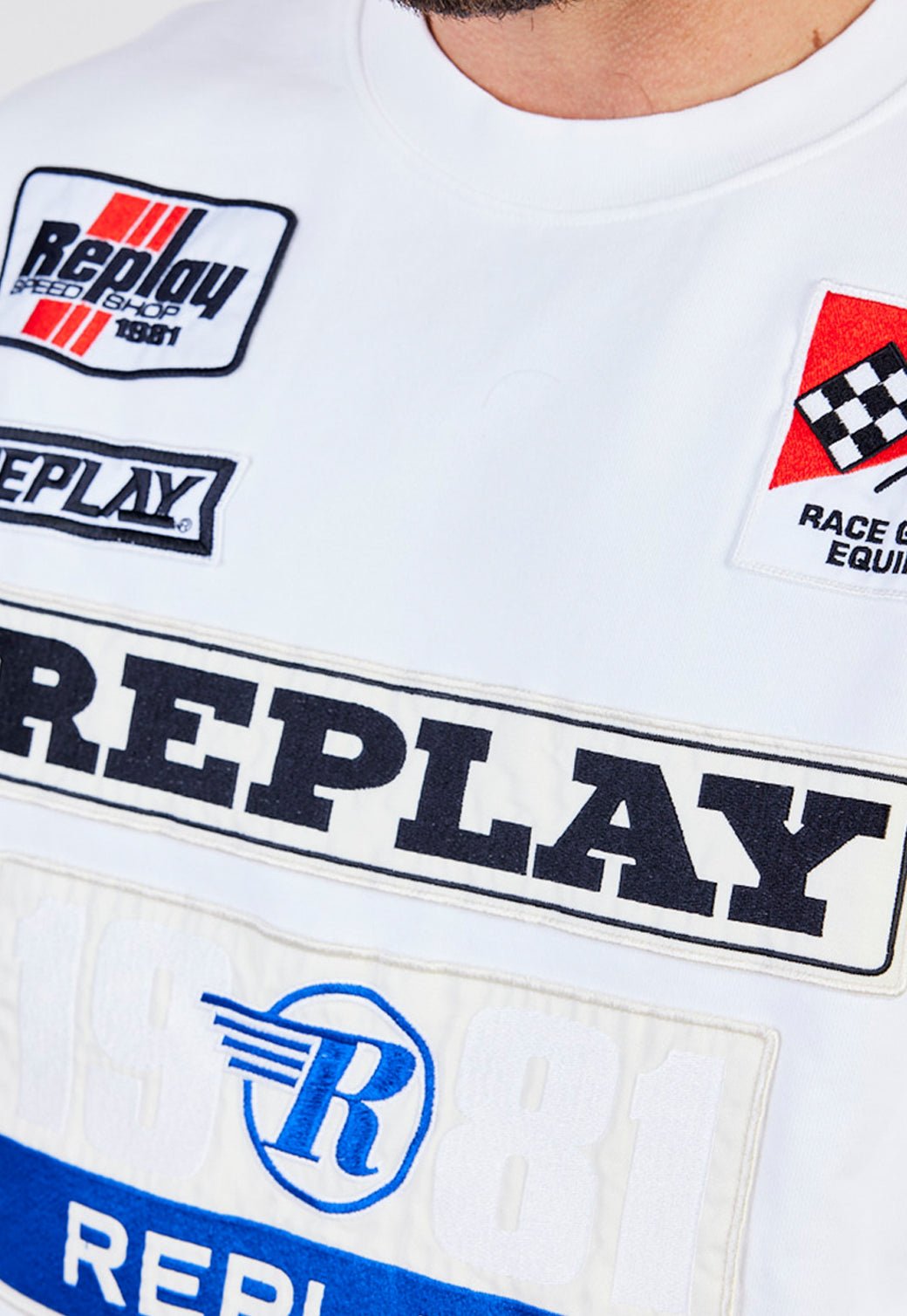 סווטשירט טרי פורמולה גברים - Replay