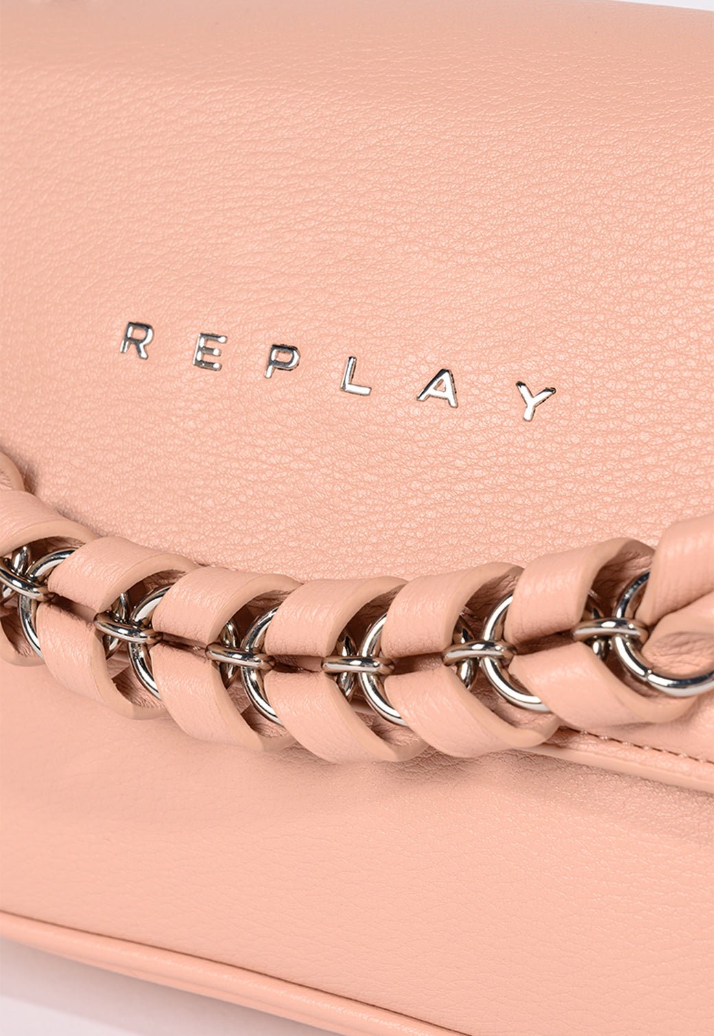 תיק צד עם רצועה קלועה נשים - Replay