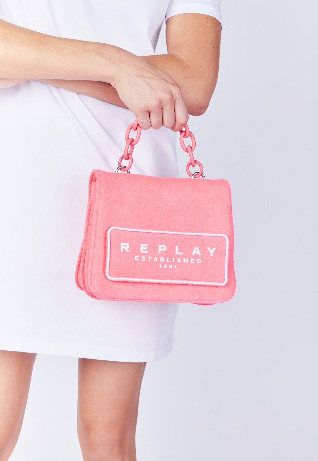 תיק יד מבד מגבת נשים - Replay