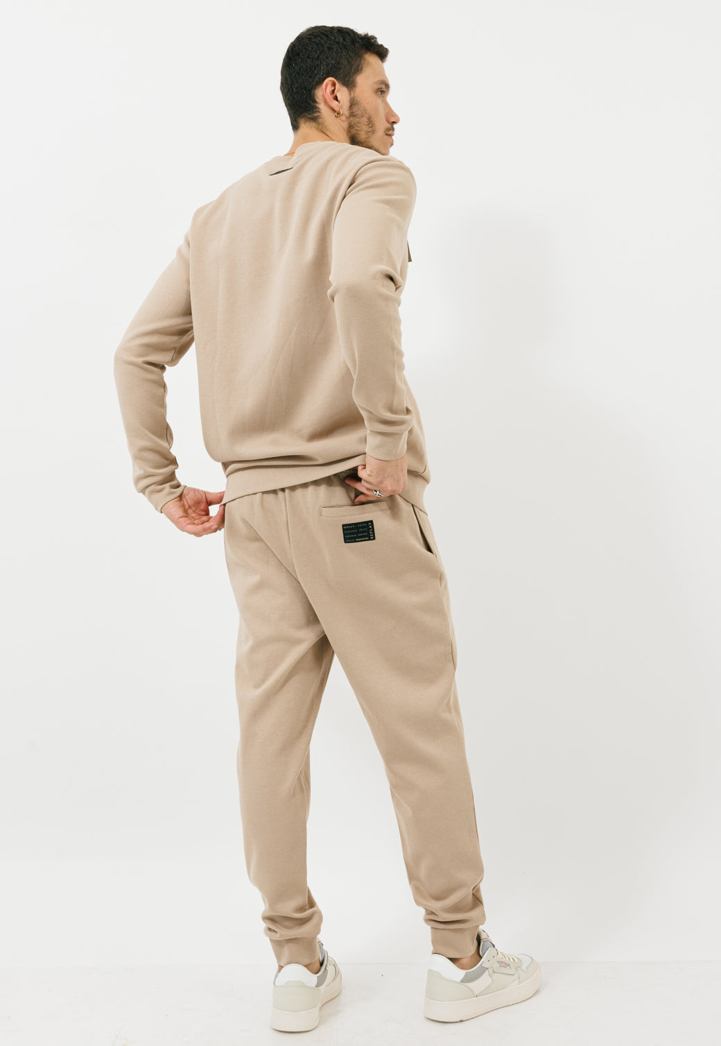 חליפת טרנינג שני חלקים לוגו גברים