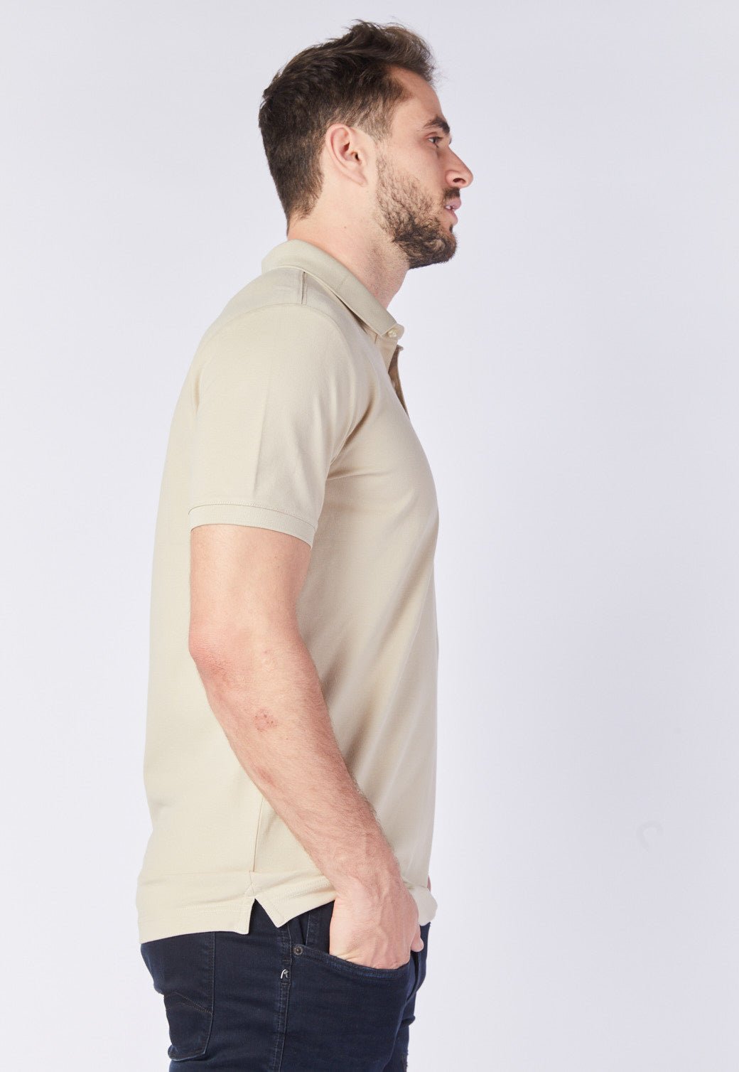 חולצת פולו פיקה קצרה גברים - Replay