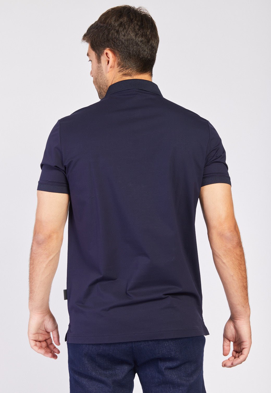 חולצת פולו קצרה מרצרייז גברים - Replay