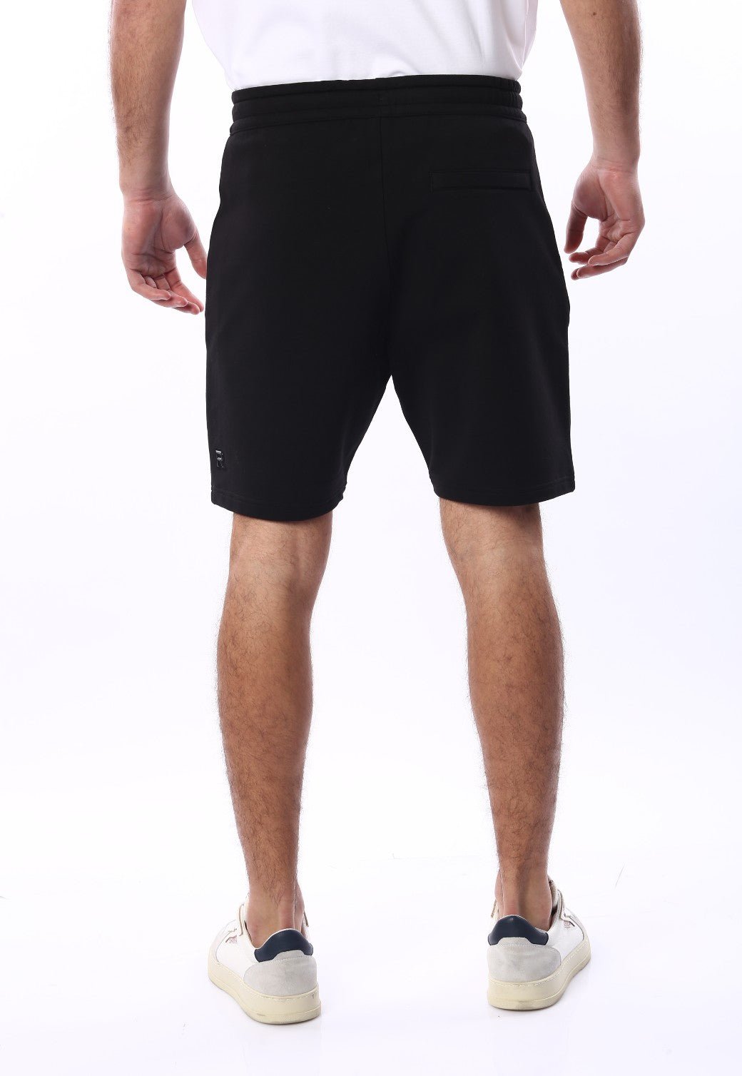 מכנסי פרנץ' טרי לוגו | גברים BLACK / L