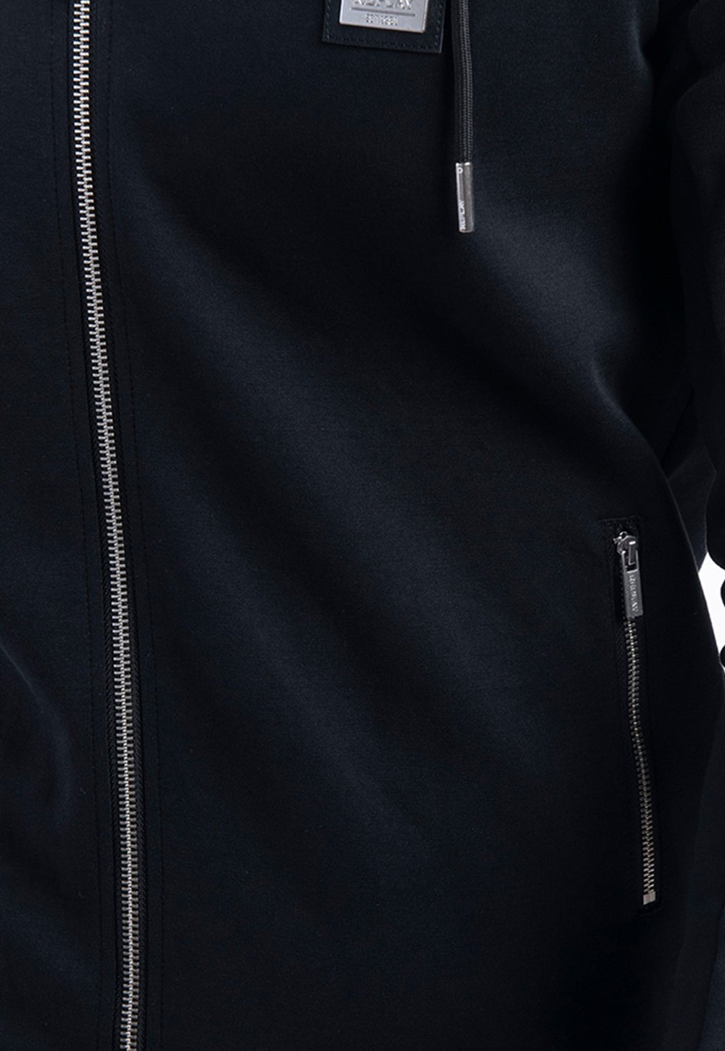 סווטשירט קפוצ׳ון | גברים BLACK / L