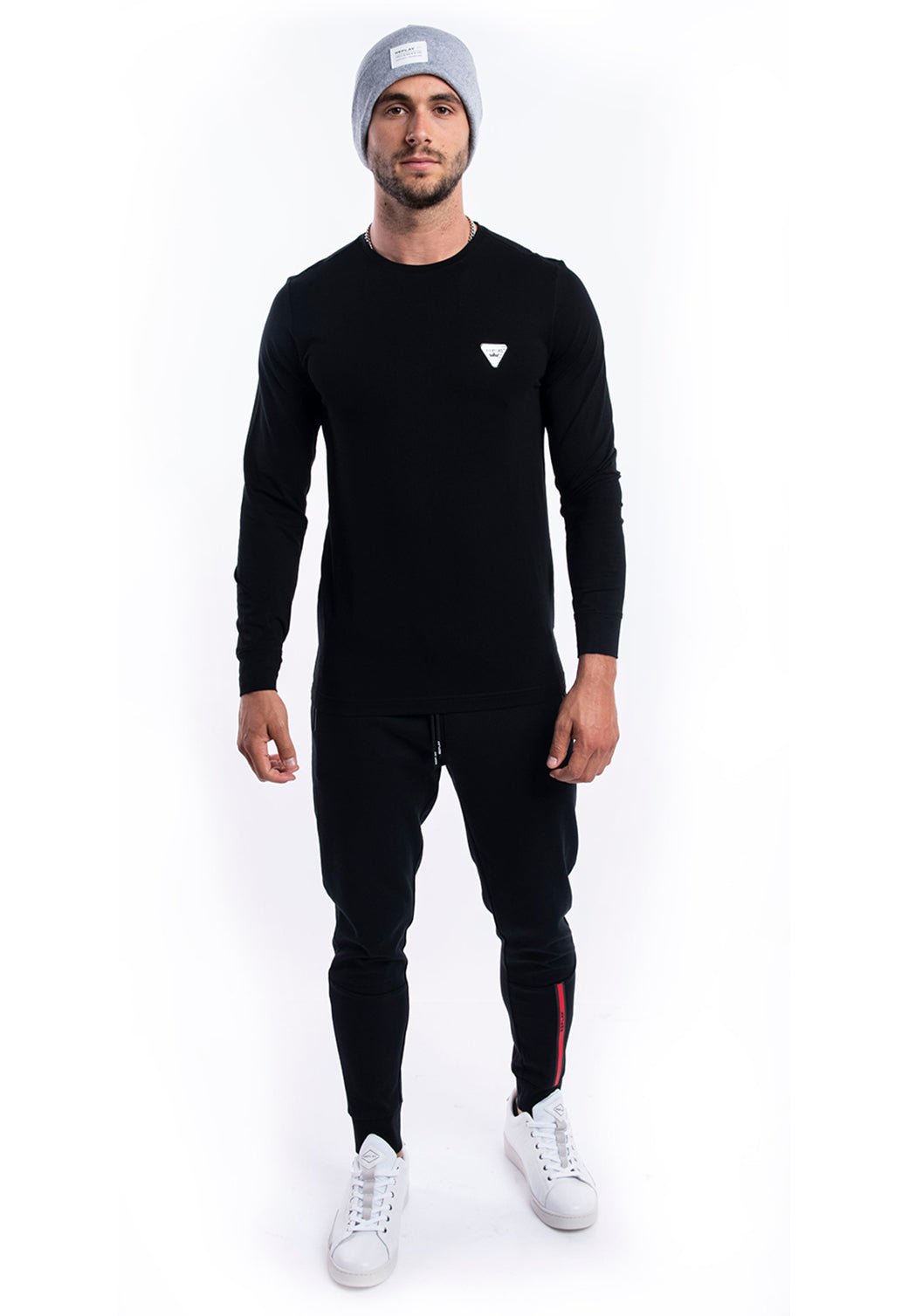 טי שירט שרוול ארוך | גברים ORANGE / L