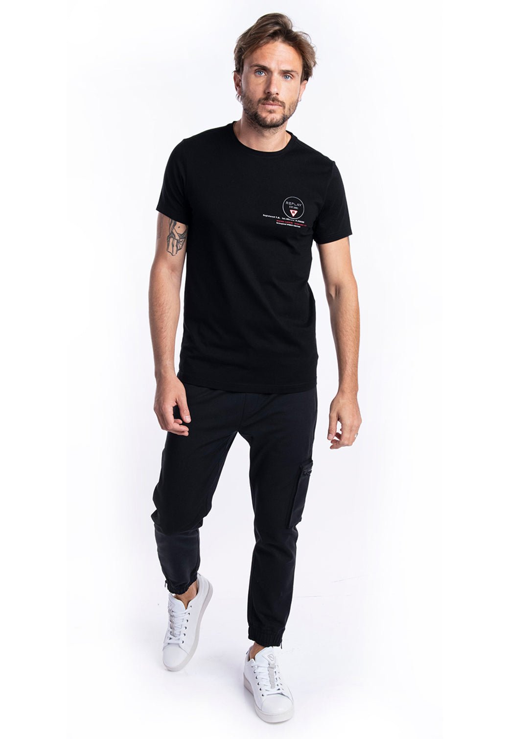 מכנסי טרנינג קרגו | גברים WHITE / L