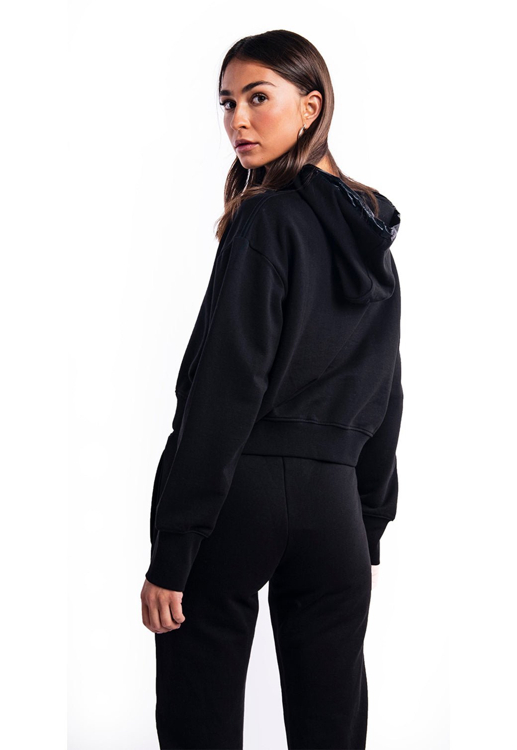 סווטשירט לוגו מותן | נשים BLACK / S