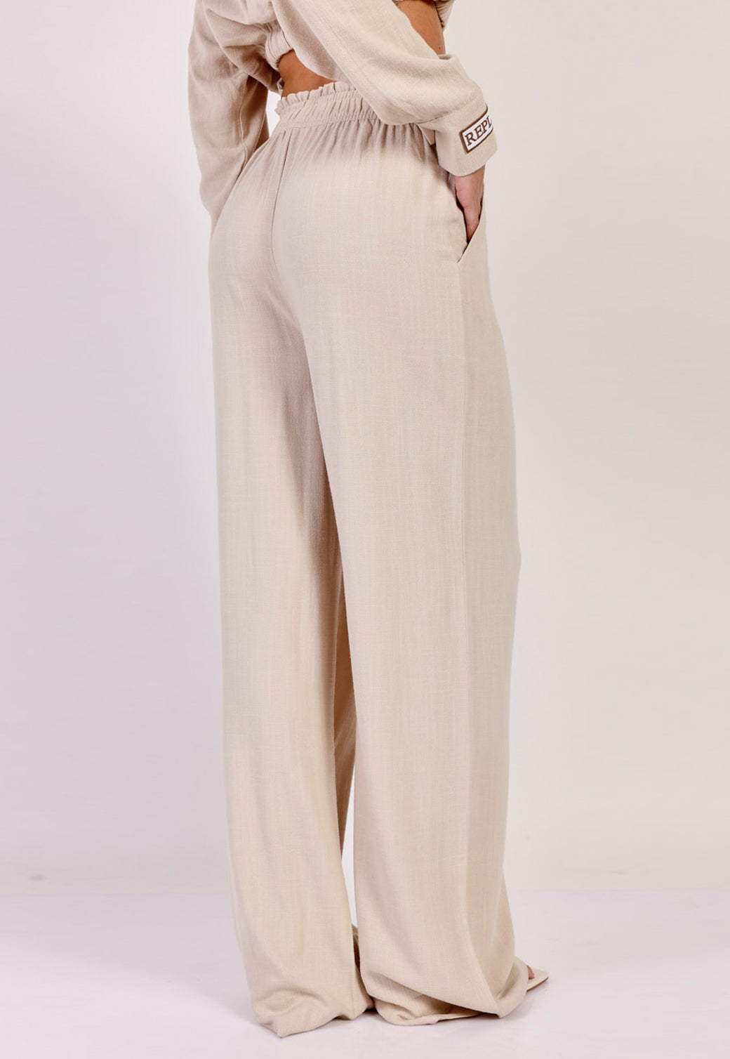 מכנסיים ארוכים Rayon Wide Leg נשים