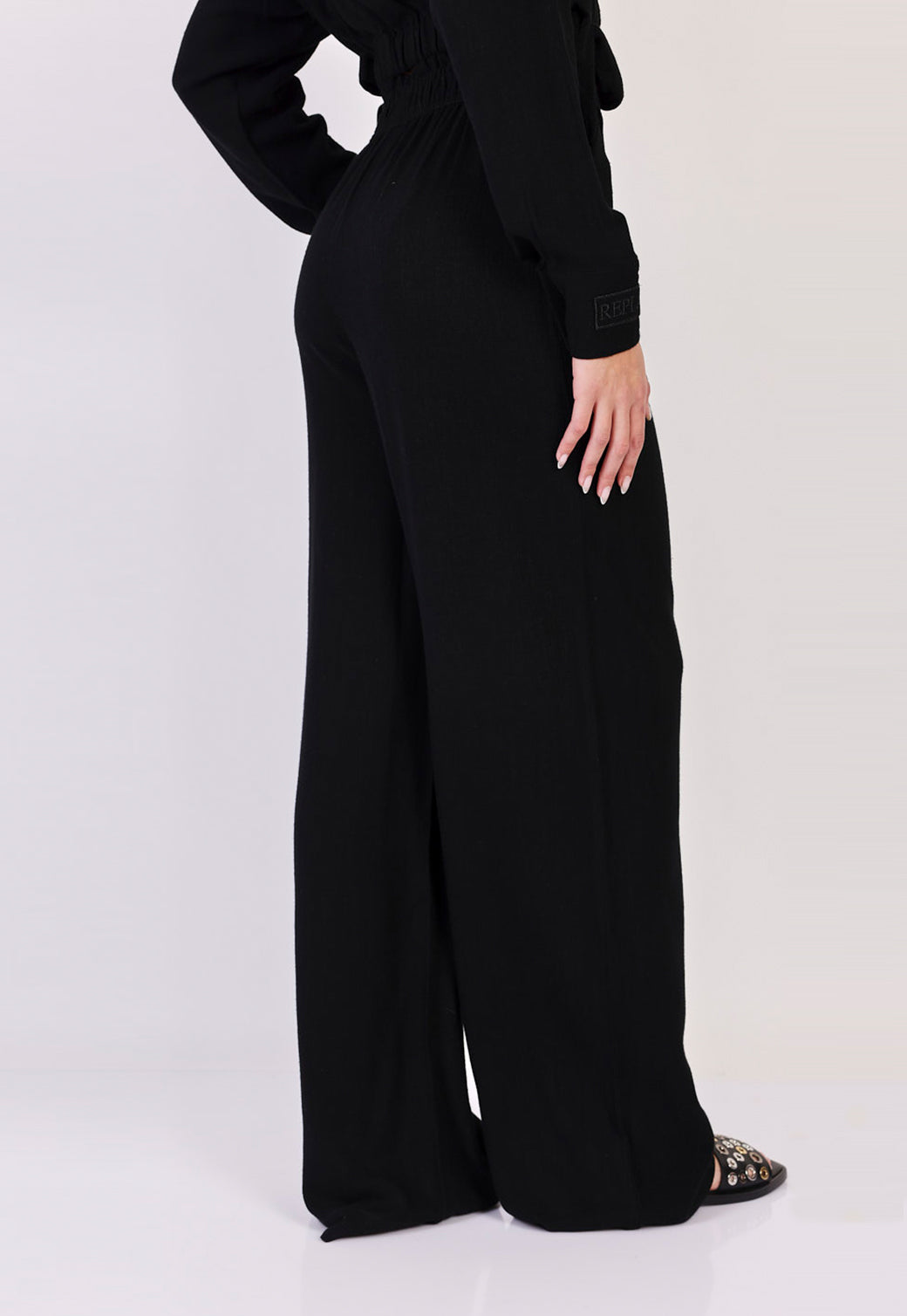 מכנסיים ארוכים Rayon Wide Leg נשים