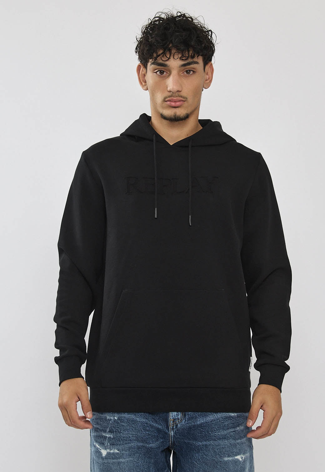 קפוצ’ון לגברים בצבע שחור