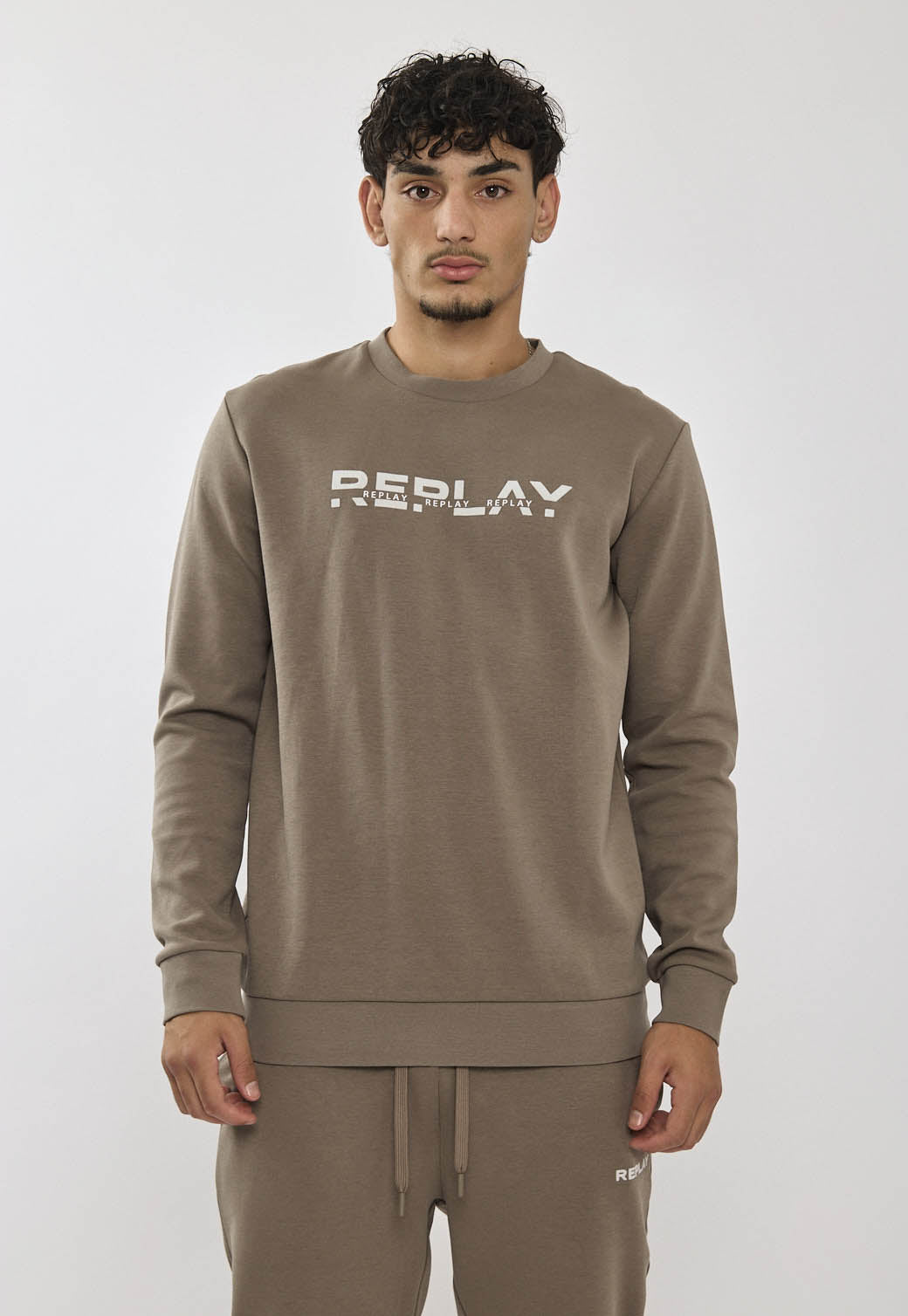 חליפת טרנינג שני חלקים ריפליי לגברים