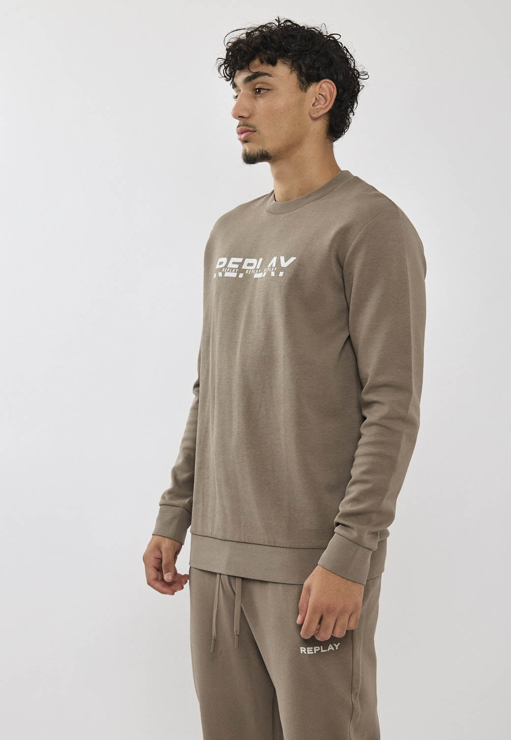 חליפת טרנינג שני חלקים ריפליי לגברים