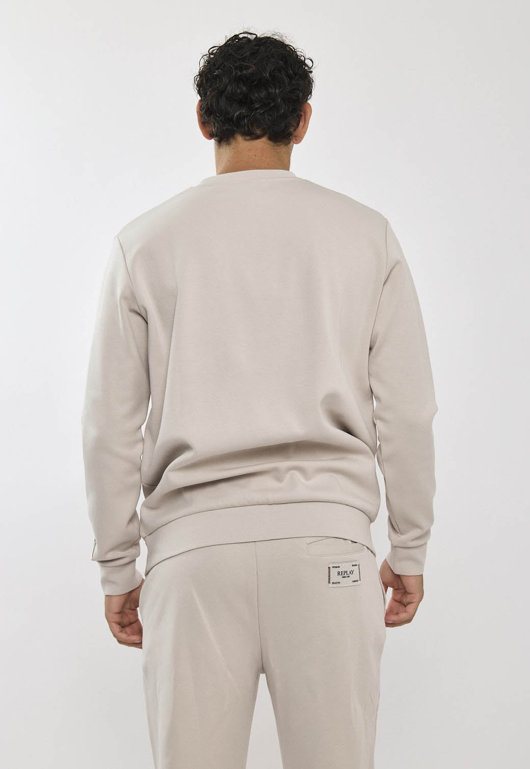 חליפת טרנינג שני חלקים לוגו גברים