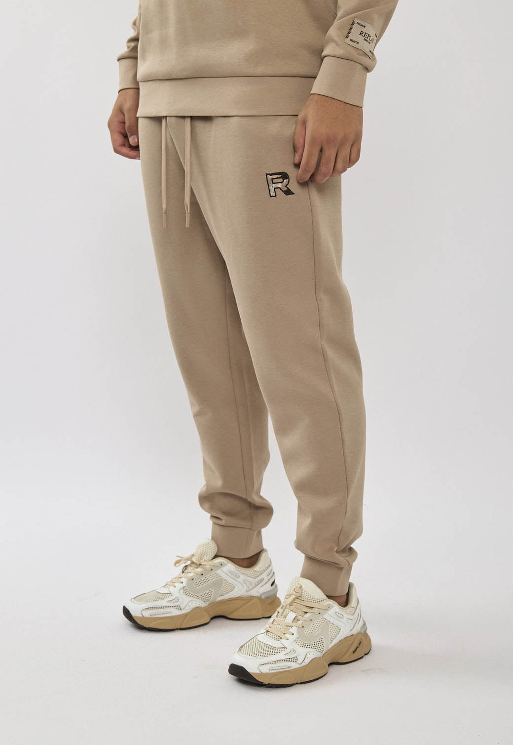 חליפת טרנינג שני חלקים לוגו גברים