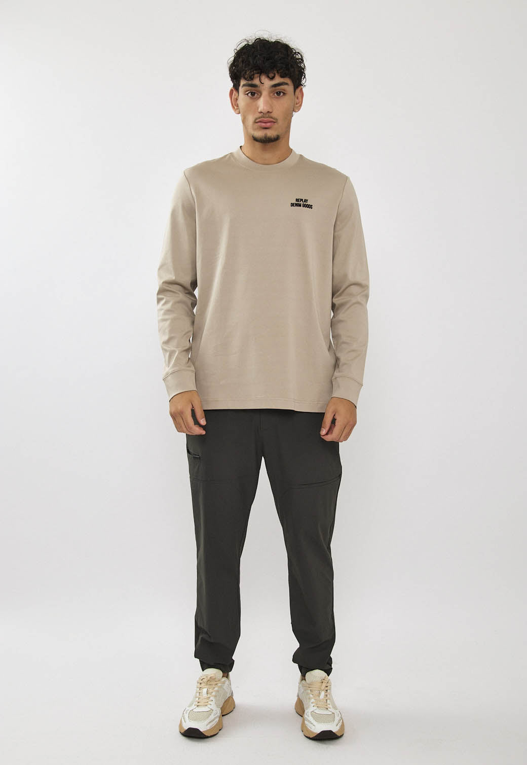 טי-שירט ארוכה לגברים