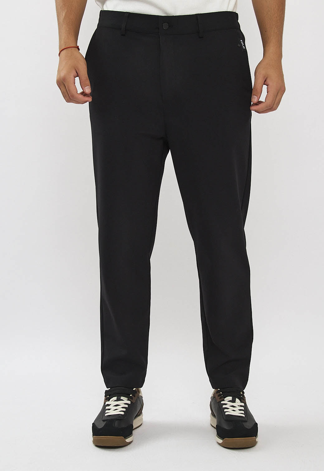 מכנסי 4WAY לגברים בצבע שחור