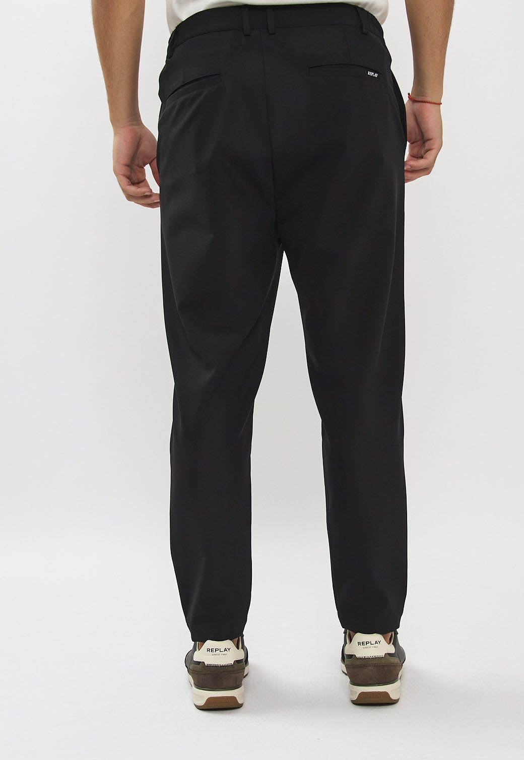 מכנסי 4WAY לגברים בצבע שחור