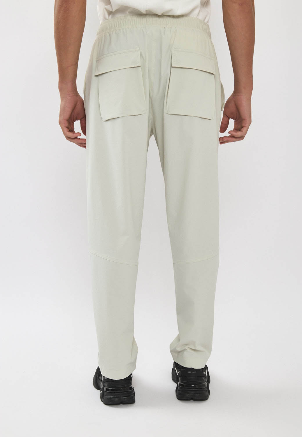 מכנסי 4WAY לגברים בצבע אבן