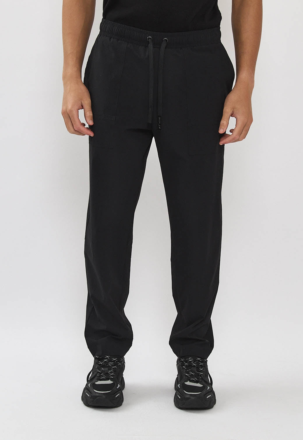 מכנסי 4WAY לגברים בצבע שחור