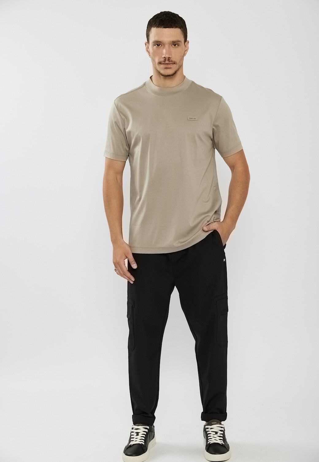 M AMMONIA SS T-SHIRT 27166882 CAMEL 56