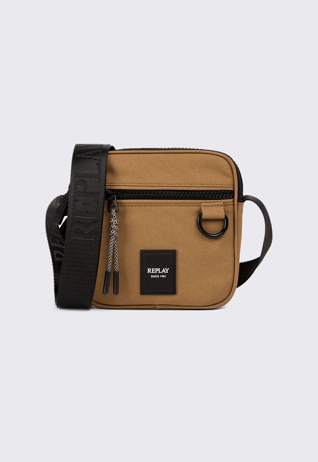 תיק צד לגברים בצבע בז'