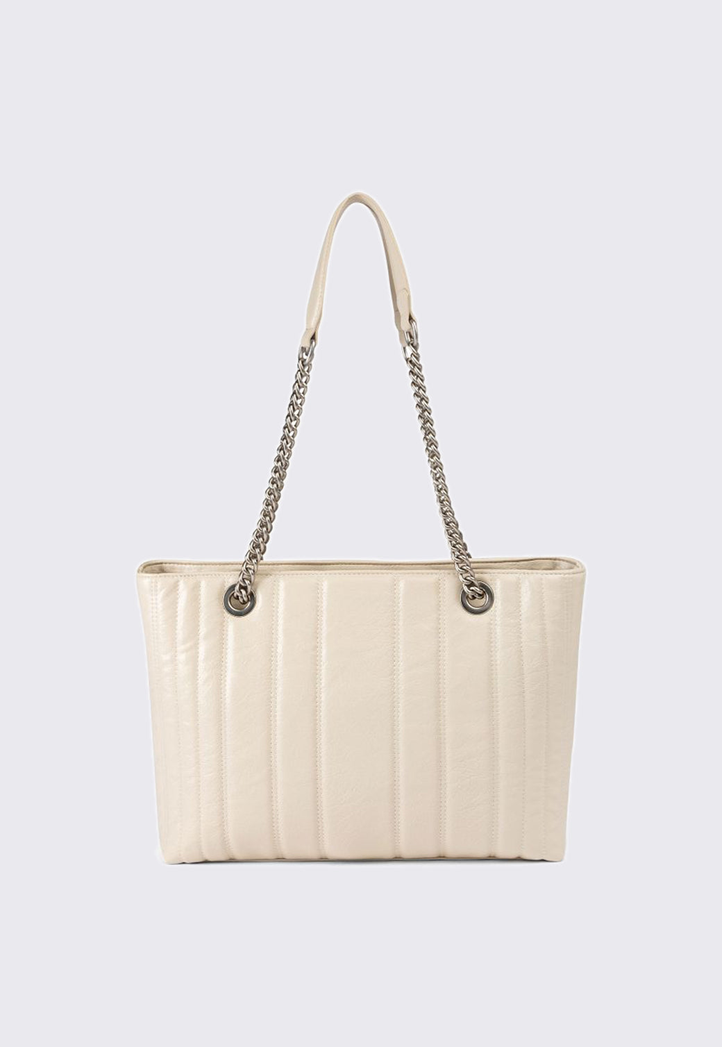 תיק כתף לנשים בצבע לבן