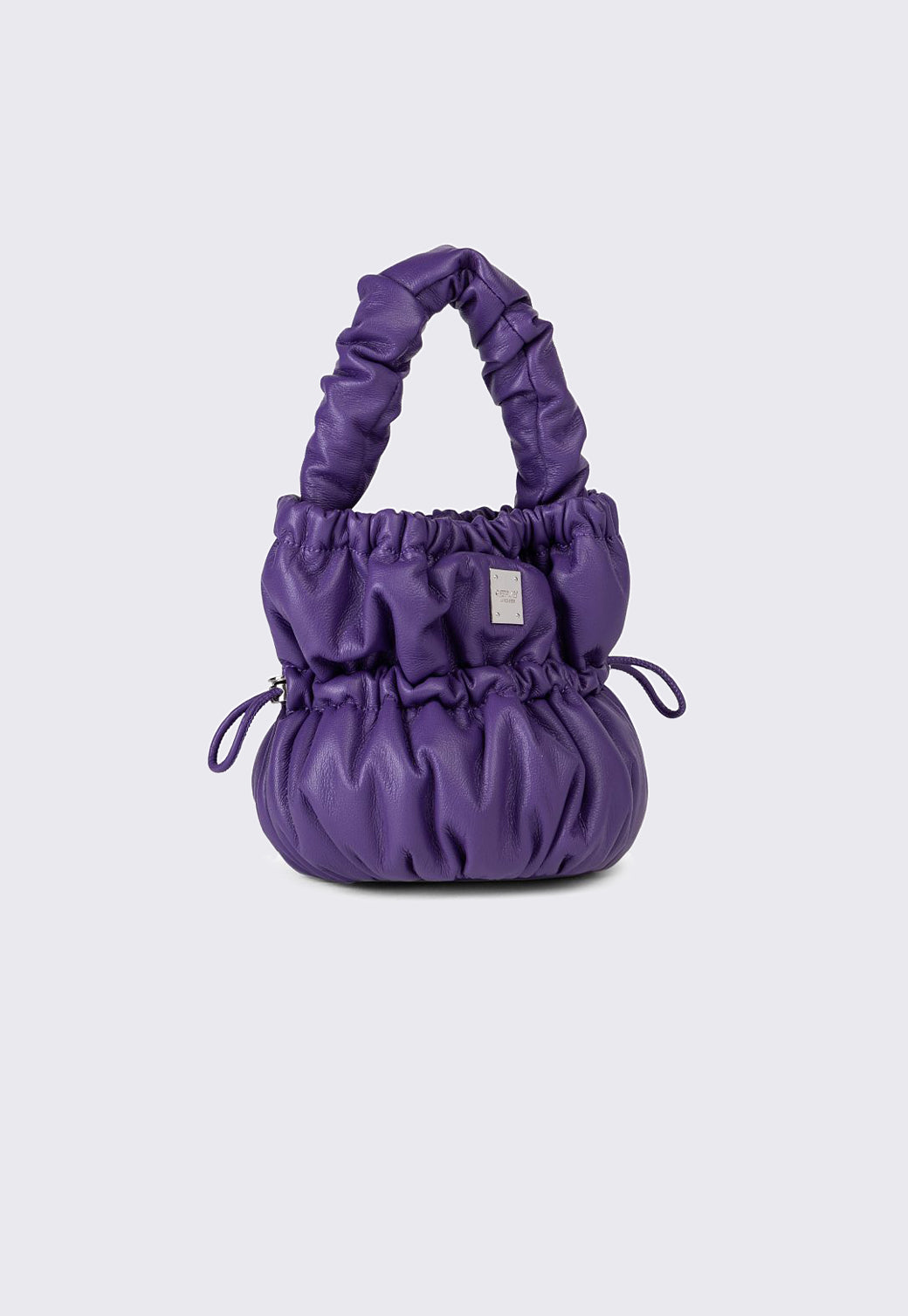 תיק יד לנשים בצבע סגול בעיצוב רך