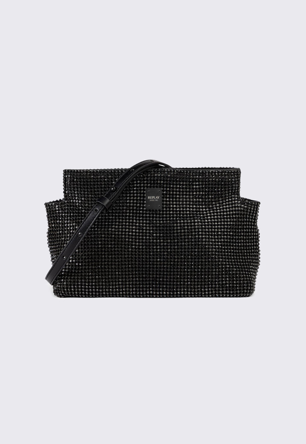 תיק ערב לנשים בצבע שחור מנצנץ