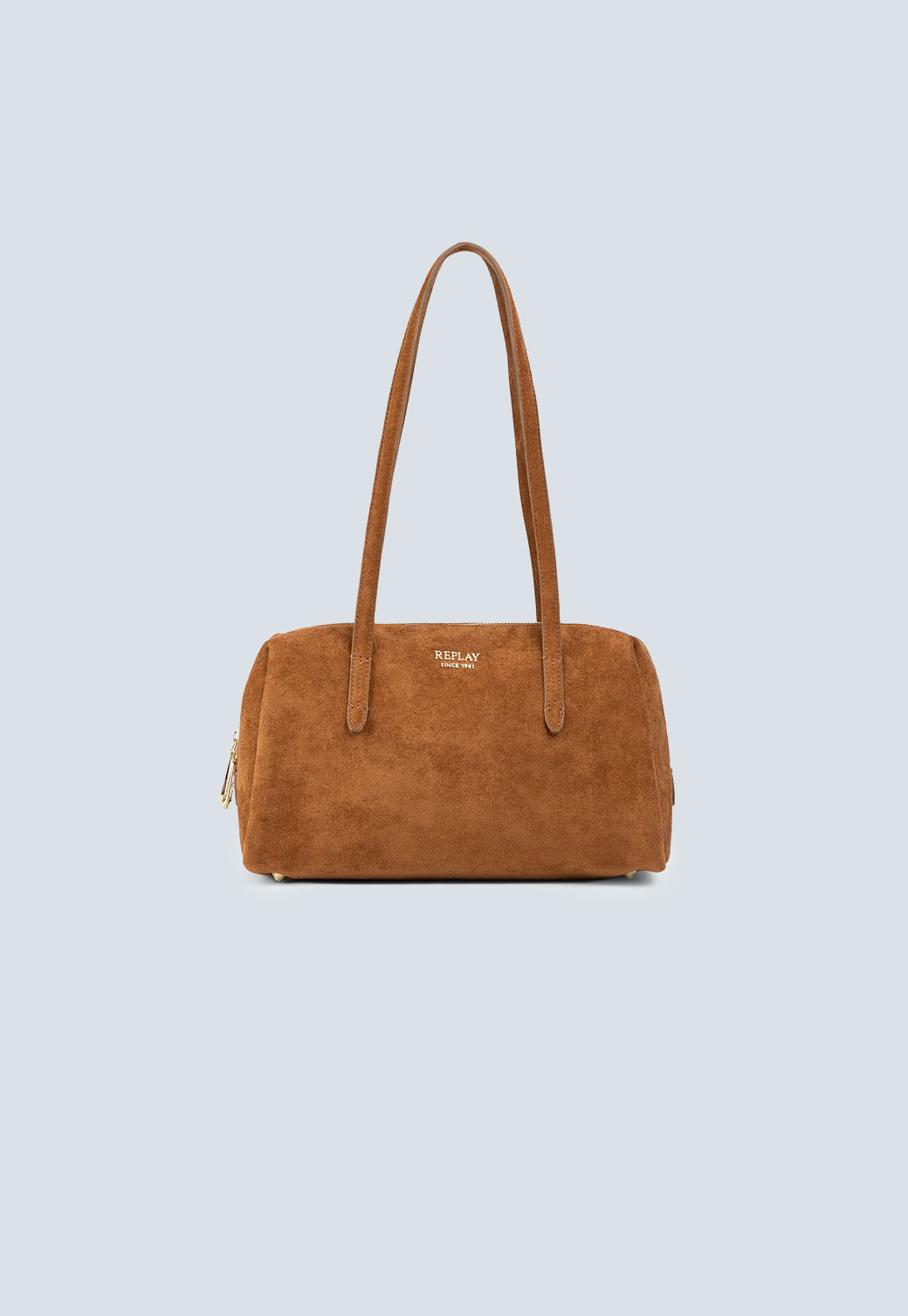 תיק יד לנשים בצבע חום