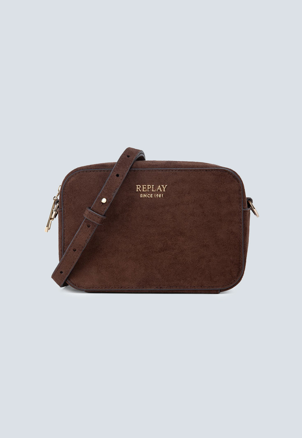 תיק צד לנשים בצבע חום