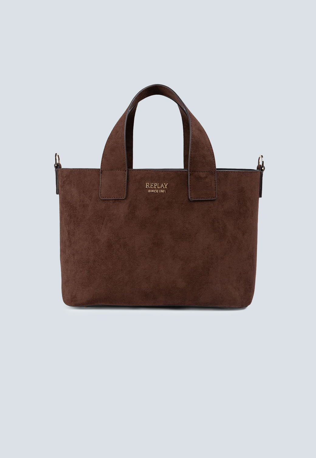 תיק יד לנשים בצבע חום