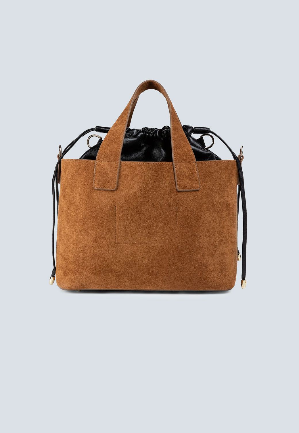 תיק יד לנשים בצבע חום