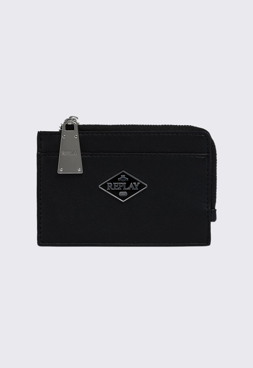 ארנק נשים שחור קטן עם רוכסן