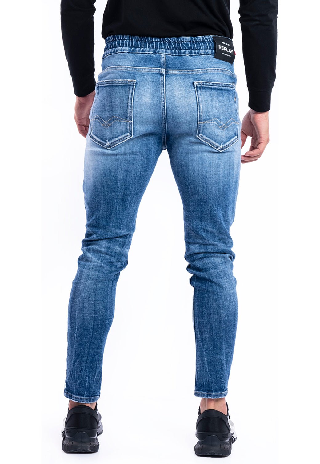 ג׳ינס סקיני גומי | גברים BLUE / 31